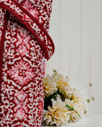 Sweet Red Quilted Tote Bag